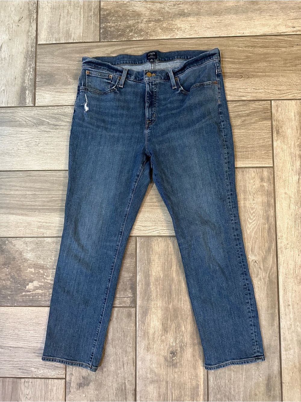 J. Crew Boyfriend Slim Straight Leg Jeans